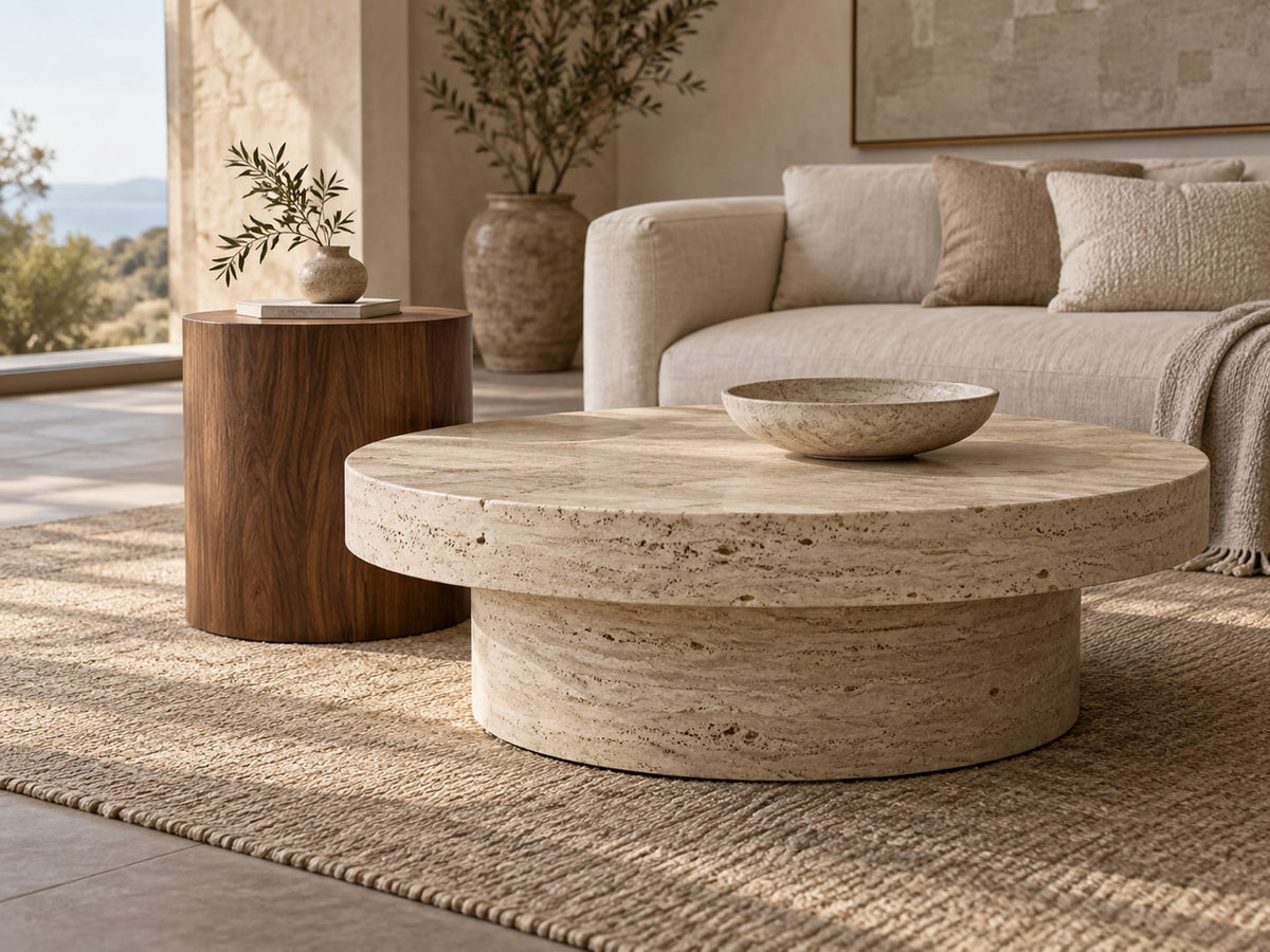 Coffee & Side Tables furniture in a naturally lit setting