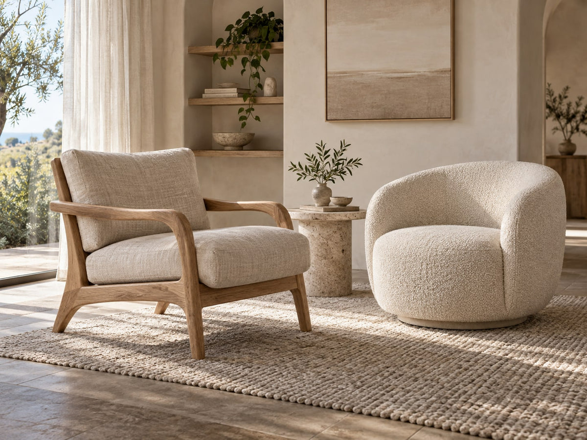 Lounge & Accent Chairs furniture in a naturally lit setting