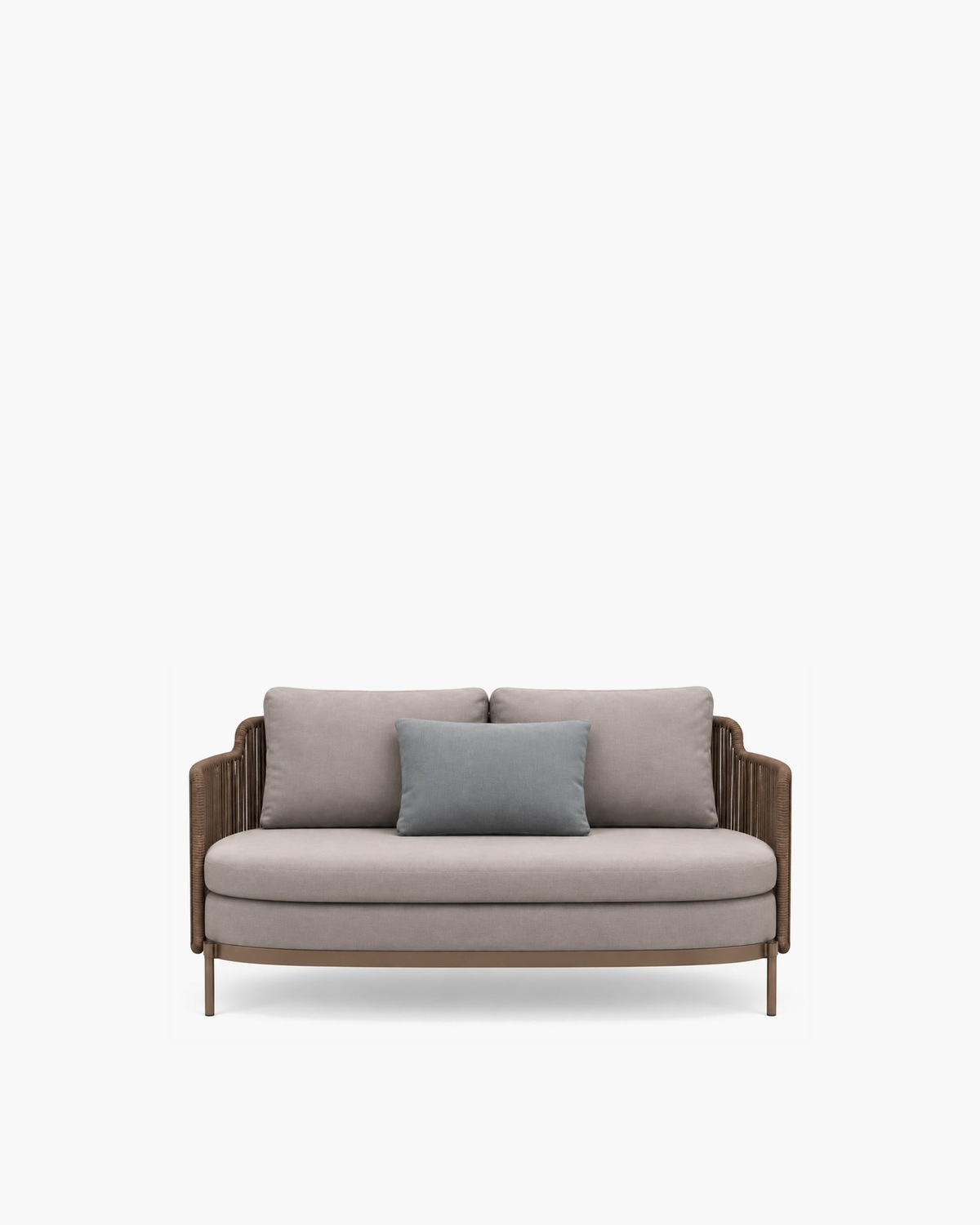 Amalfi Two-Seat Sofa, supplier-matched studio view