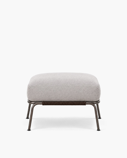 Ischia Ottoman, supplier-matched studio view