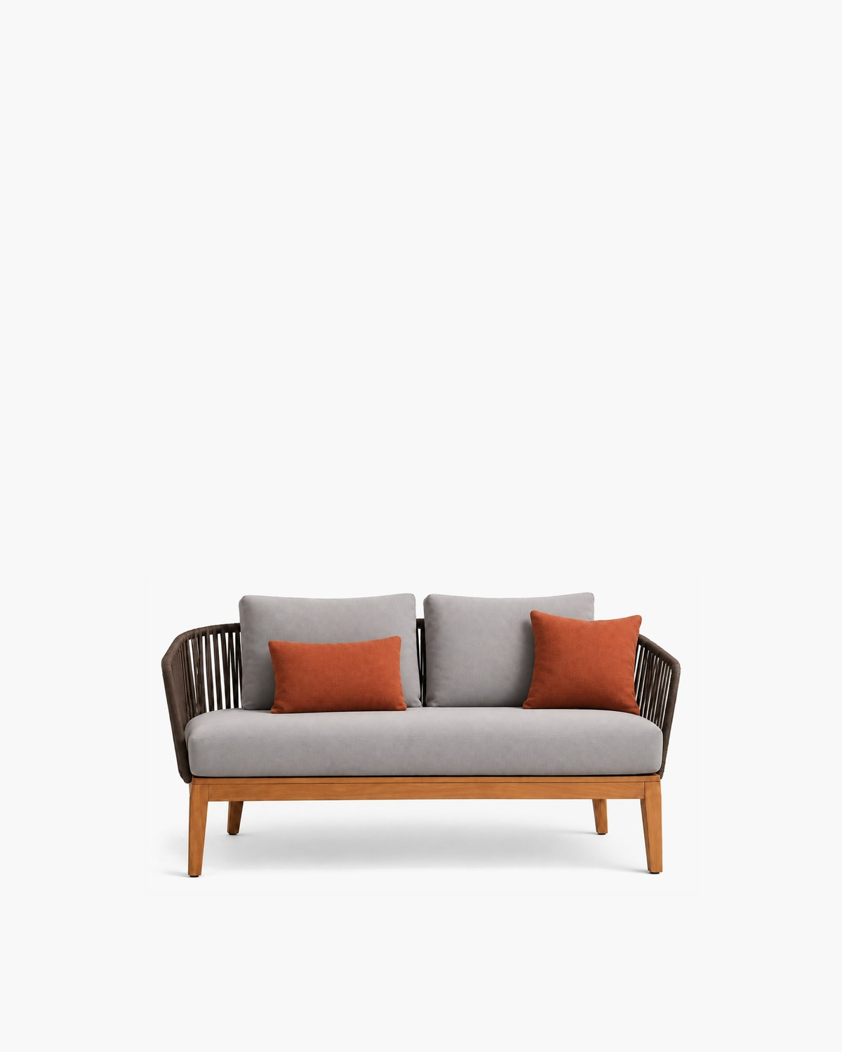 Puglia Two-Seat Sofa, supplier-matched studio view