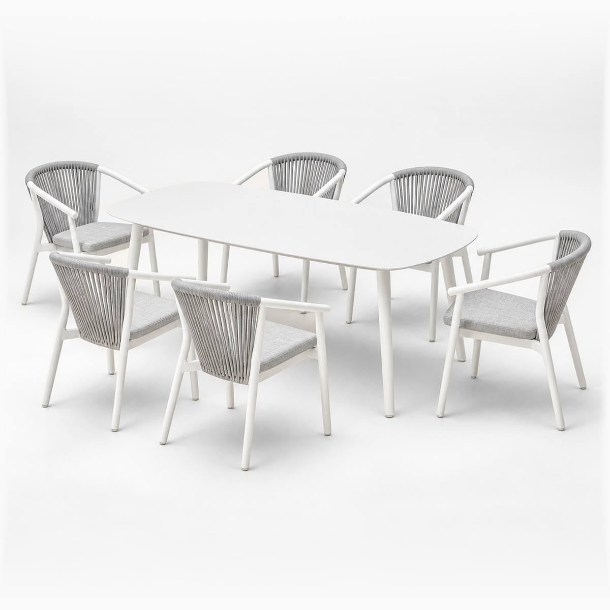 Professional studio view: Paros Outdoor Dining Set