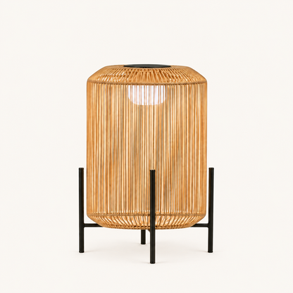 Solano Solar Lantern, Drum, supplier-matched studio view