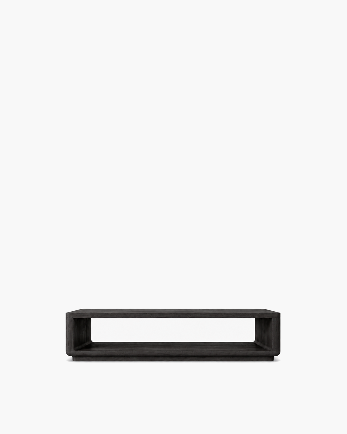 Ciro Open Coffee Table in Near-Black — studio view