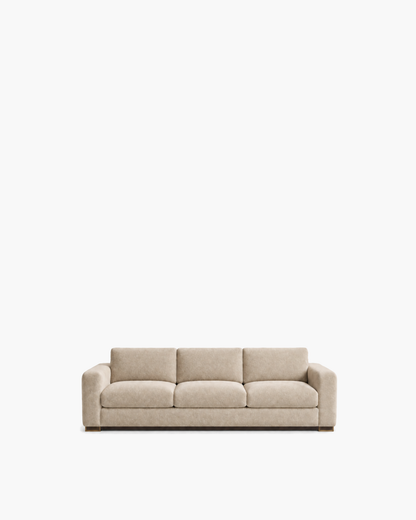 Presidio Sofa in Sand — studio view