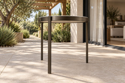 Amalfi Coffee Table, 40 cm, low near-side-profile lifestyle view