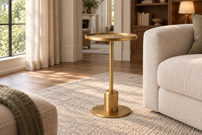 Lambeth Side Table, front-right three-quarter lifestyle view