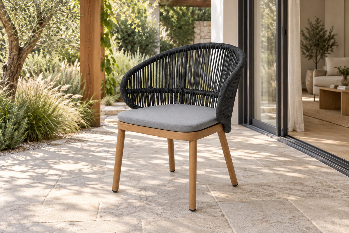 Menorca Dining Chair, front-right three-quarter lifestyle view