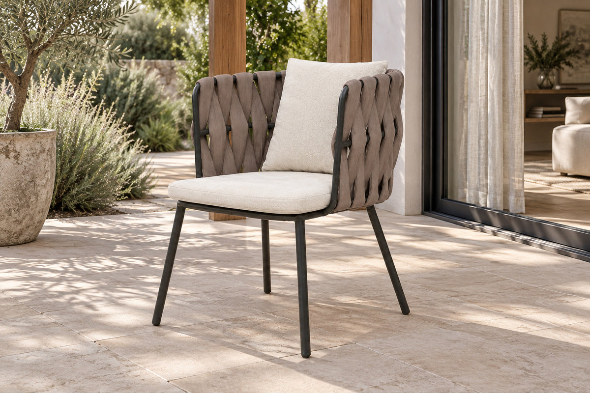 Otranto Dining Chair, front-right three-quarter lifestyle view