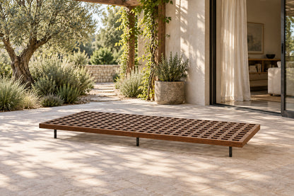 Ravello Coffee Table, front-right three-quarter lifestyle view