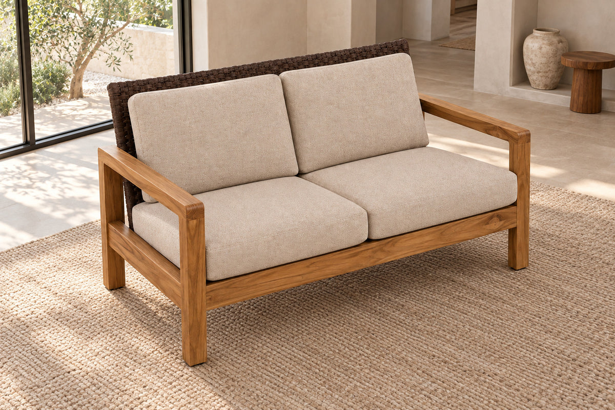 Ravello Return Module, 95 cm, elevated front-left diagonal lifestyle view