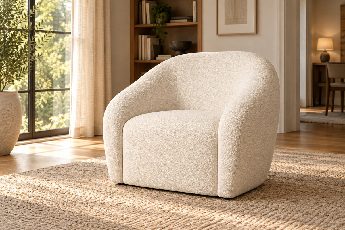 Sofia Chair, front-right three-quarter lifestyle view