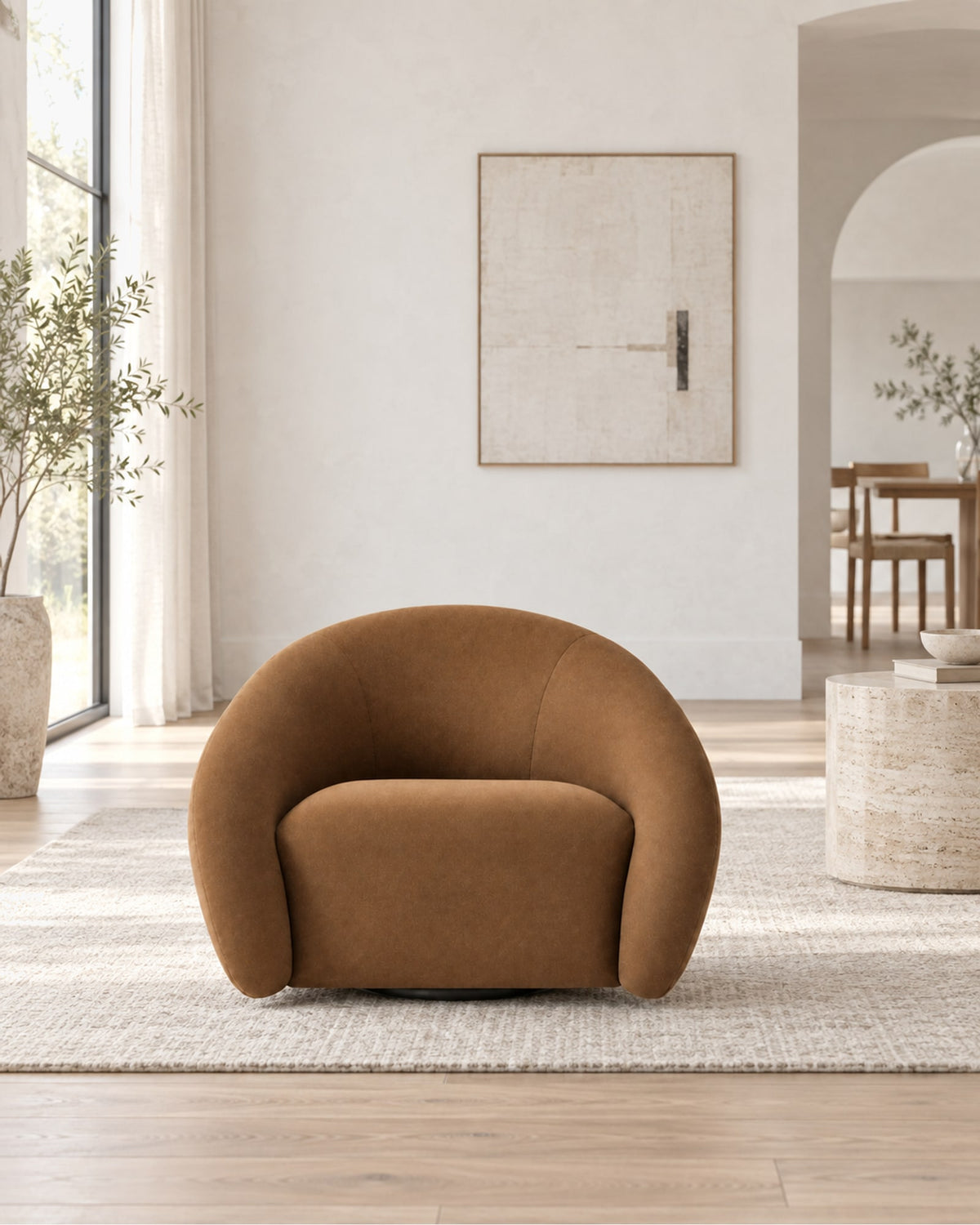 Reyna Chair in a styled setting