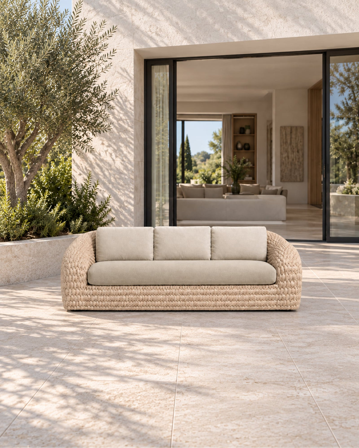 Marisol Sofa, 180 cm in a styled setting