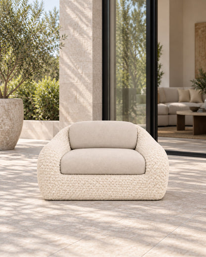 Marisol Lounge Chair in a styled setting