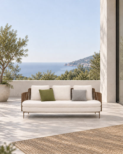 Amalfi Sofa in a styled setting