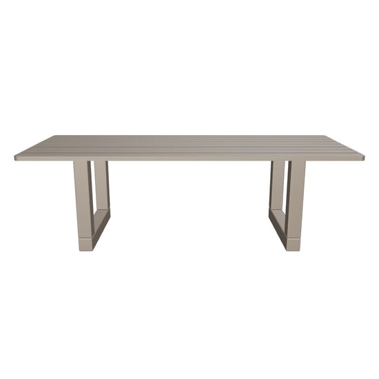 Palo Alto 3D | sku=OAC002-DTB-244 | asset=oac002-dtb-244-961a90e3 | variant=49260991021307 | Grace Dining Table in Aluminium, 244 cm