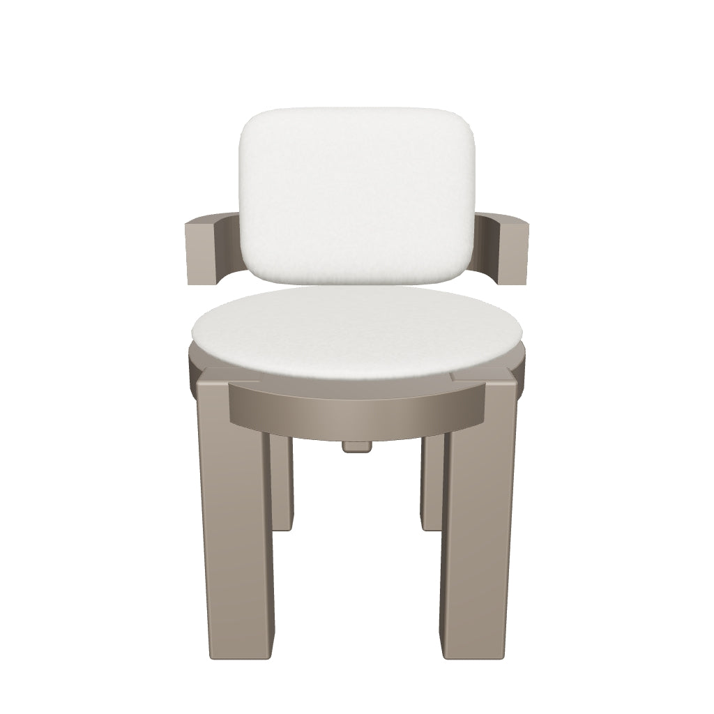 Palo Alto 3D | sku=OAC003-DCH | asset=oac003-dch-de9d0939 | variant=49260993839355 | Serein Dining Chair in Aluminium