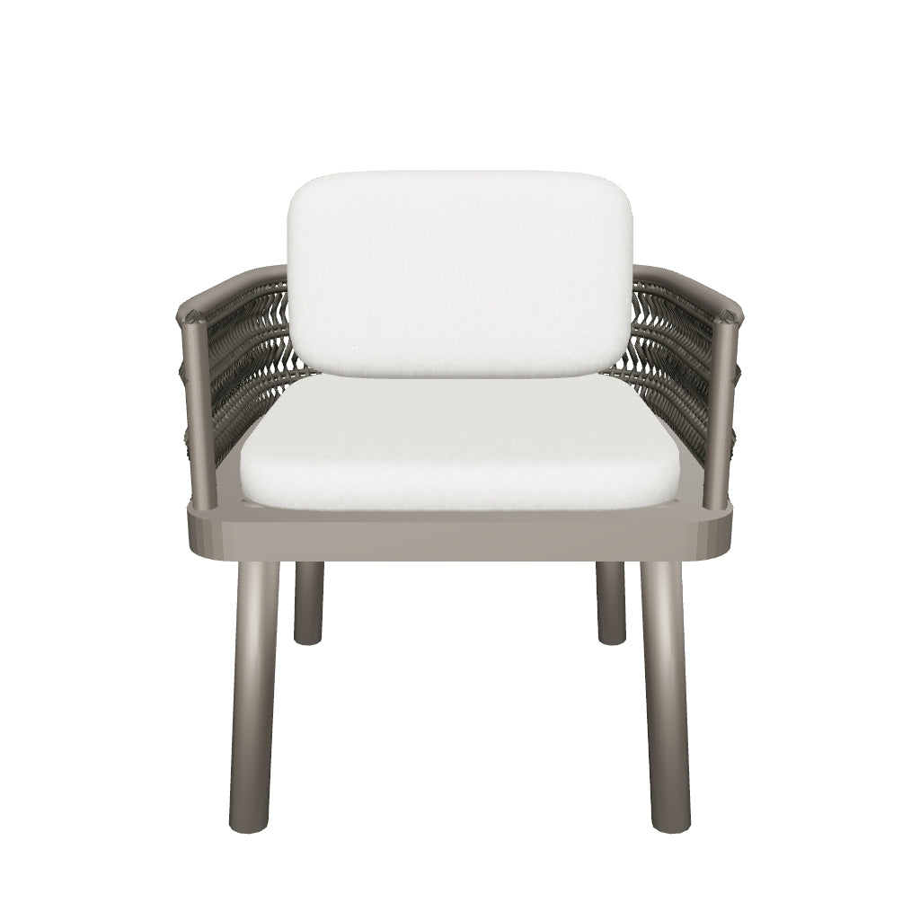 Palo Alto 3D | sku=OAC004-DCH | asset=oac004-dch-d912c7c3 | variant=49260989874427 | Ripple Dining Chair in Aluminium