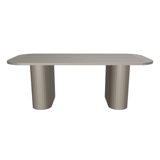 Palo Alto 3D | sku=OAC004-DTB-214 | asset=oac004-dtb-214-aa859c6c | variant=49260989776123 | Ripple Dining Table in Aluminium, 214 cm