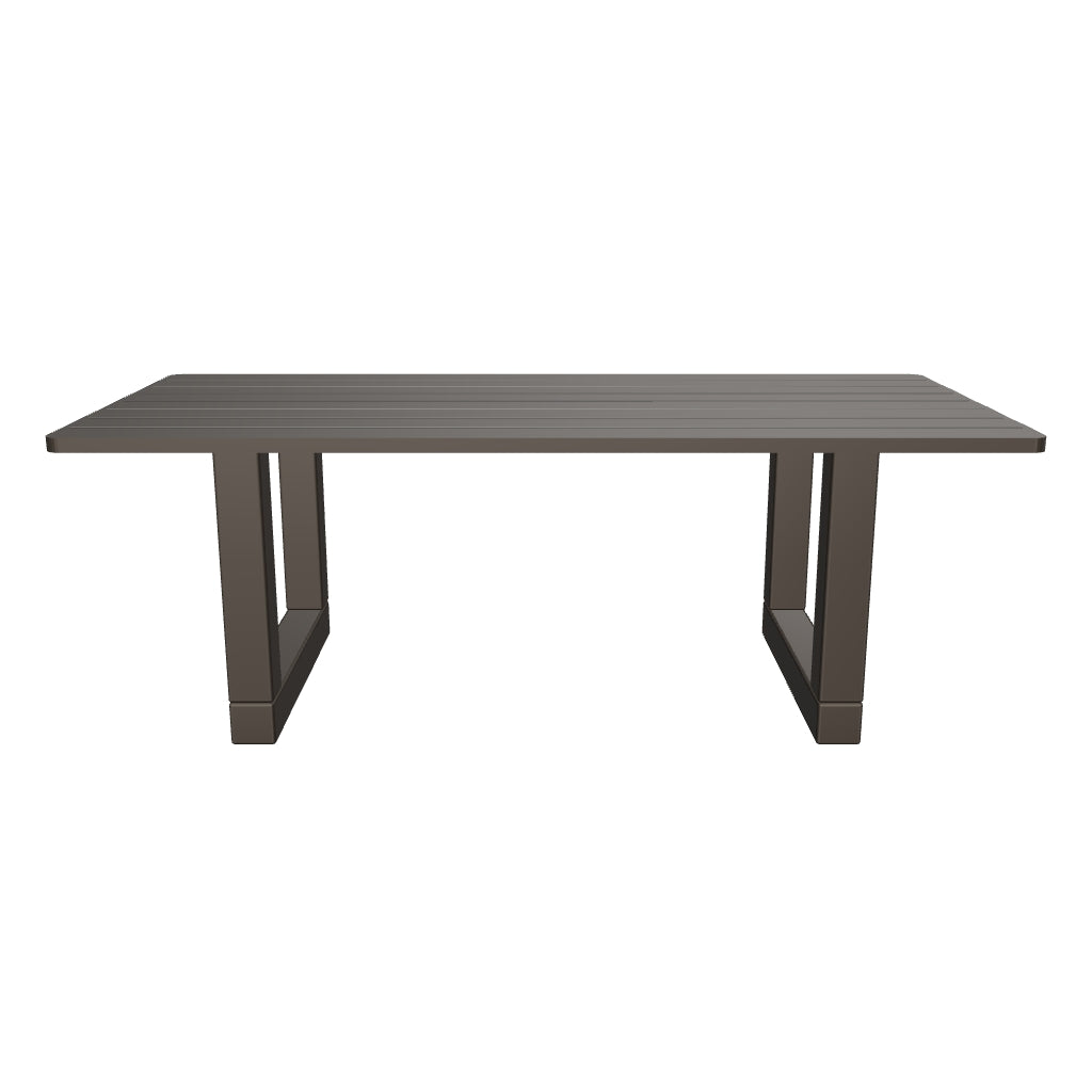 Palo Alto 3D | sku=OAC005-DTB-214 | asset=oac005-dtb-214-5e2804da | variant=49260994265339 | Zenia Dining Table in Aluminium, 214 cm