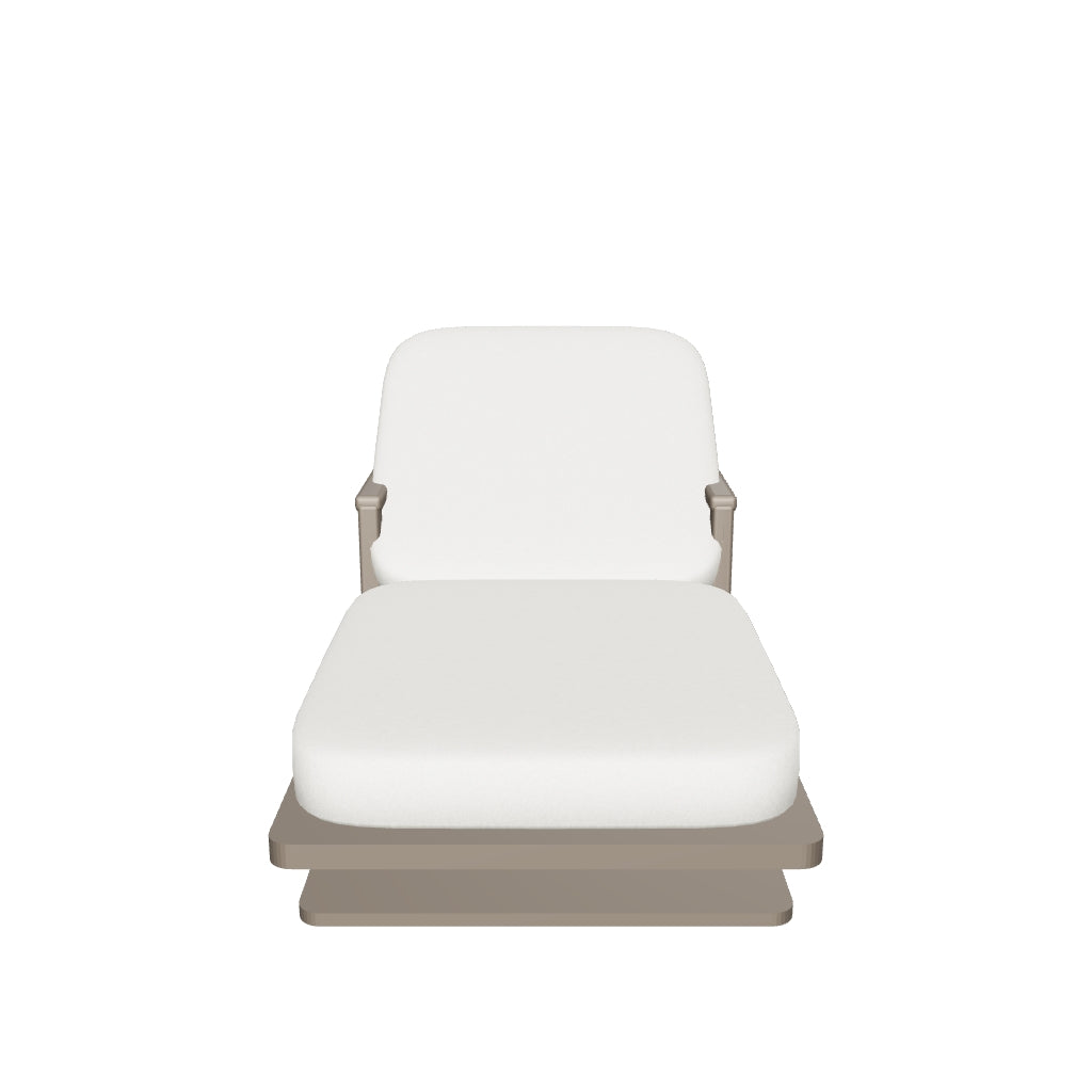 Palo Alto 3D | sku=OAL002-LNG | asset=oal002-lng-f32a1e96 | variant=49260991119611 | Grace Sun Lounger in Aluminium