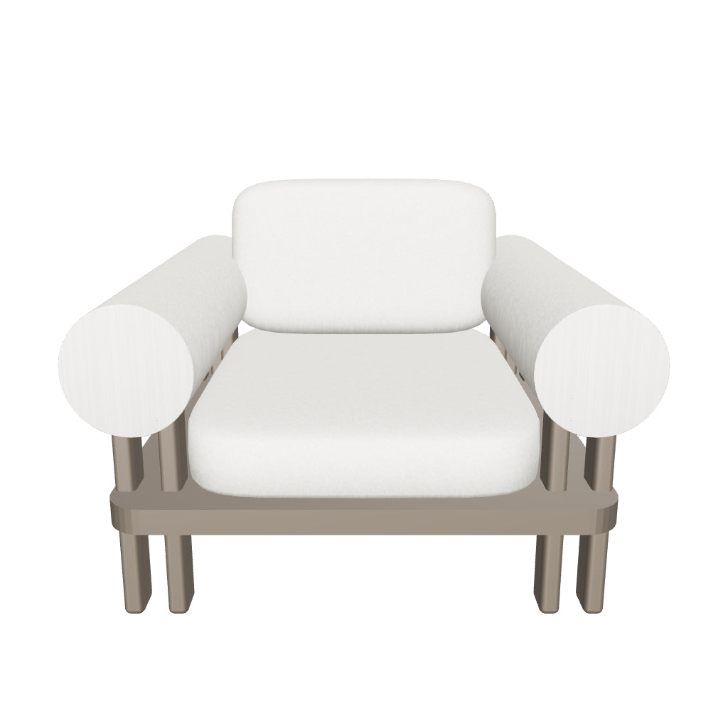 Palo Alto 3D | sku=OAS001-CHR | asset=oas001-chr-36ac43ff | variant=49260989055227 | Ethereal Lounge Chair in Aluminium