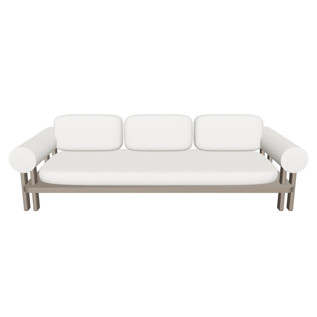 Palo Alto 3D | sku=OAS001-SOF-213 | asset=oas001-sof-213-36ae03ea | variant=49260988956923 | Ethereal Sofa in Aluminium, 213 cm
