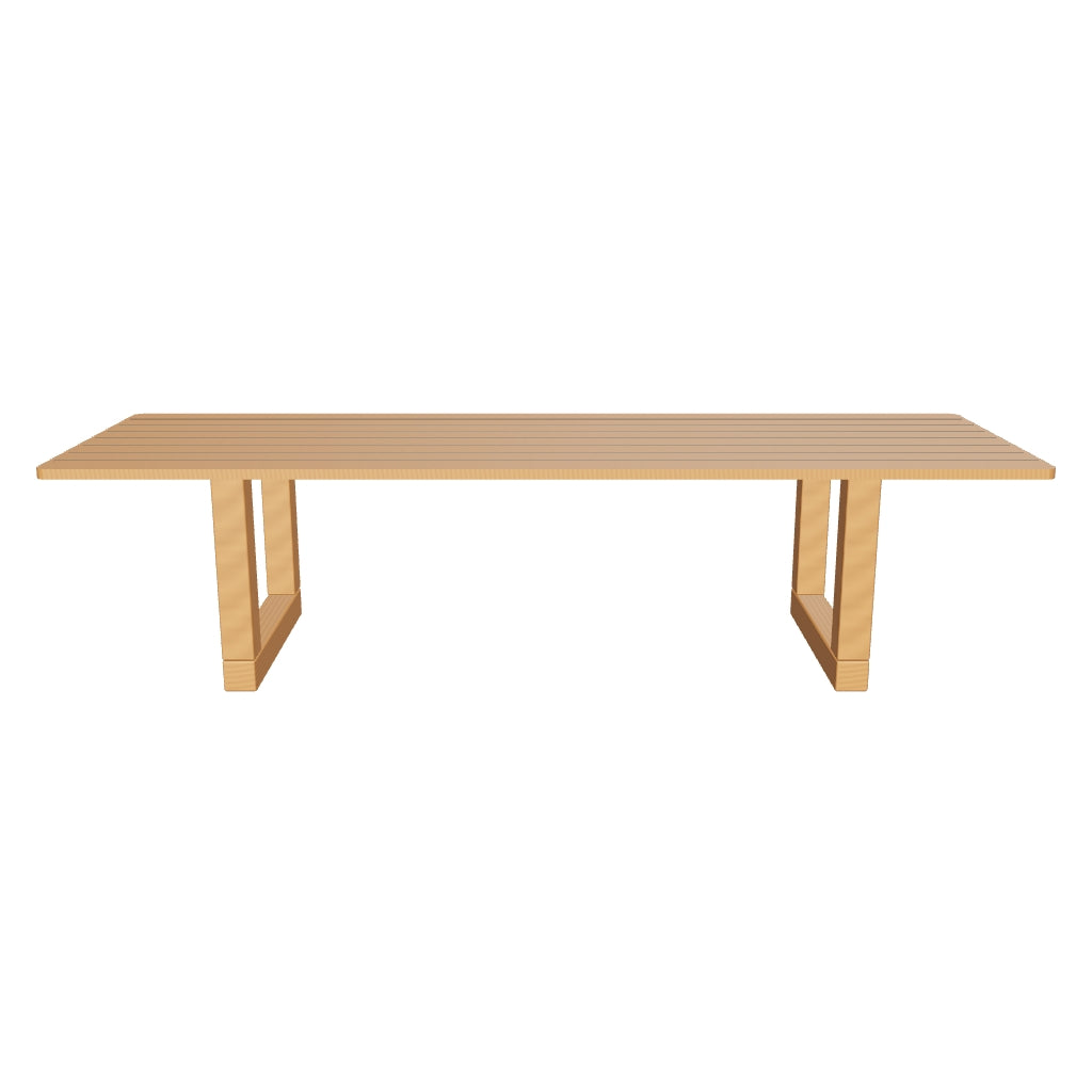 Palo Alto 3D | sku=OTC002-DTB-305 | asset=otc002-dtb-305-fc9f5049 | variant=49260990562555 | Grace Dining Table in Teak, 305 cm