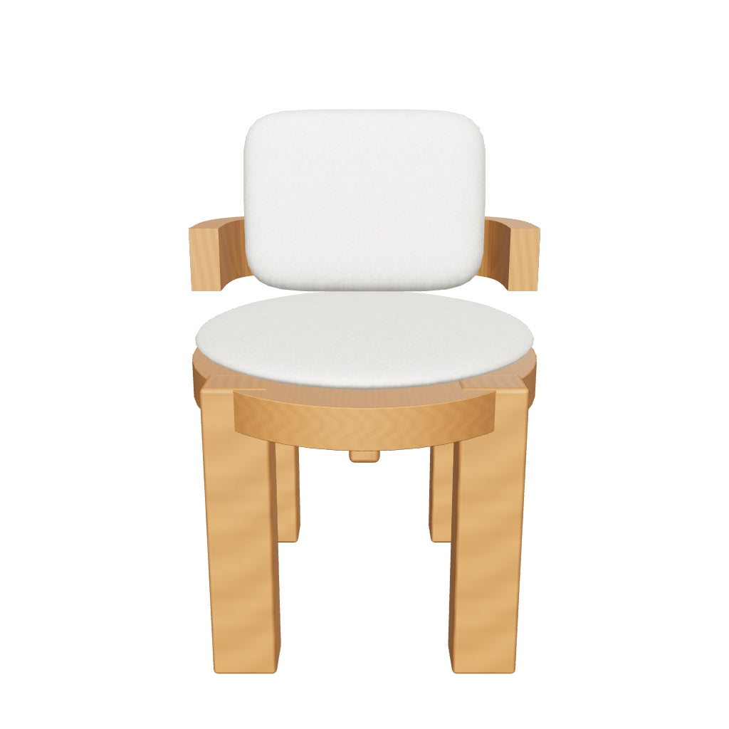 Palo Alto 3D | sku=OTC003-DCH | asset=otc003-dch-bb7714f0 | variant=49260993380603 | Serein Dining Chair in Teak
