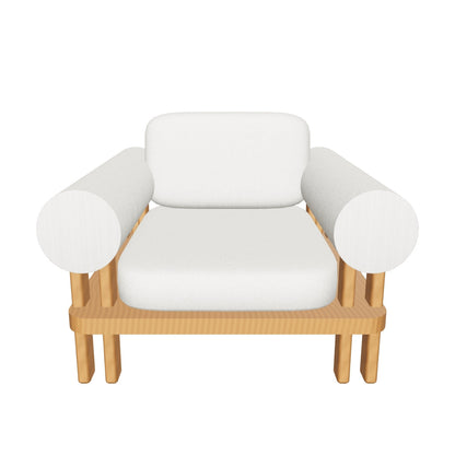 Palo Alto 3D | sku=OTS001-CHR | asset=ots001-chr-b3c53470 | variant=49260988563707 | Ethereal Lounge Chair in Teak