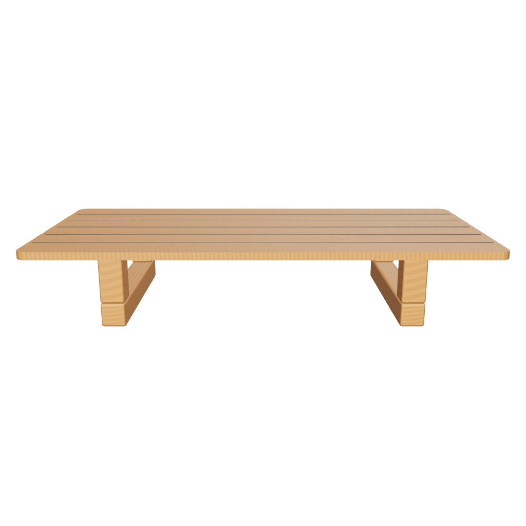 Palo Alto 3D | sku=OTS003-CTB-162 | asset=ots003-ctb-162-f2c954f0 | variant=49260992299259 | Serein Coffee Table in Teak, 162 cm
