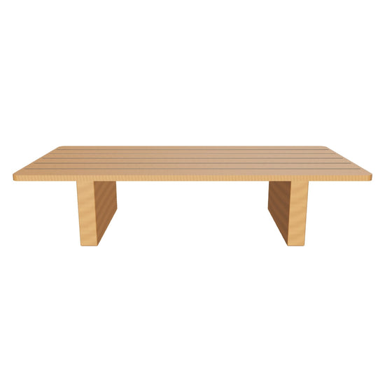 Palo Alto 3D | sku=OTS006-CTB-163 | asset=ots006-ctb-163-b0ff3d0e | variant=49260995150075 | Vela Coffee Table in Teak, 163 cm