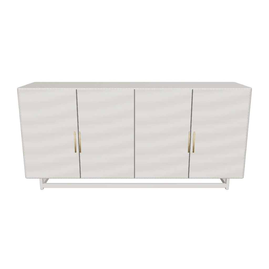 Palo Alto 3D | sku=YC-C-CBG-05-SBD-GREYLIMEDOAK | asset=yc-c-cbg-05-sbd-greylimedoak-dfeeb8e8 | variant=49265056743675 | French Contemporary 4-Door Sideboard, Grey Limed Oak