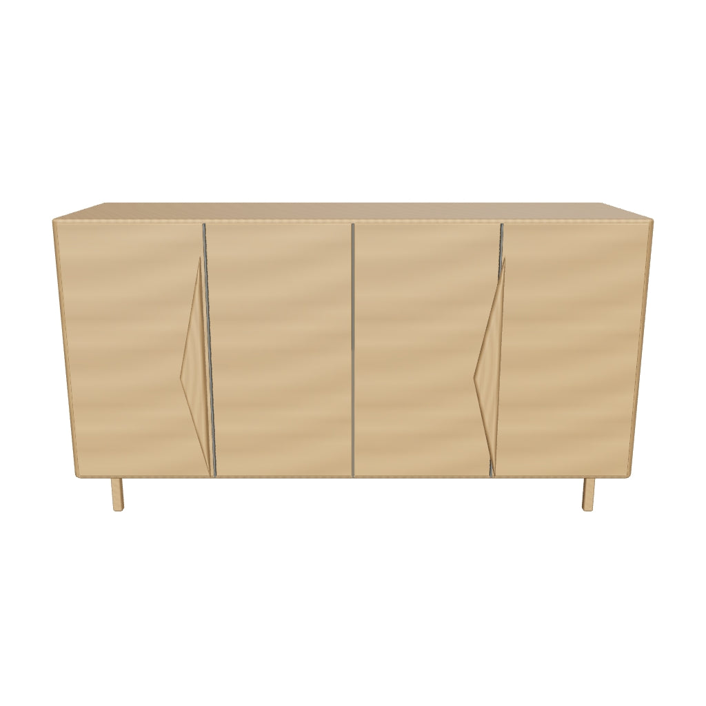 Palo Alto 3D | sku=YC-C-CBG-11-SBD | asset=yc-c-cbg-11-sbd-92cc290a | variant=49263957213435 | Gael Oak 4-Door Sideboard