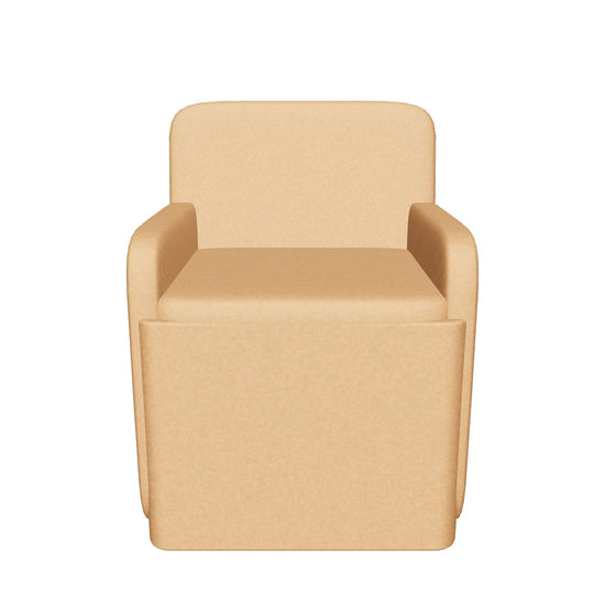 Palo Alto 3D | sku=YC-C-CY-10-DCH-TAN | asset=yc-c-cy-10-dch-tan-8f95afda | variant=49265056448763 | Aurelie Track Arm Fabric Dining Armchair, Tan