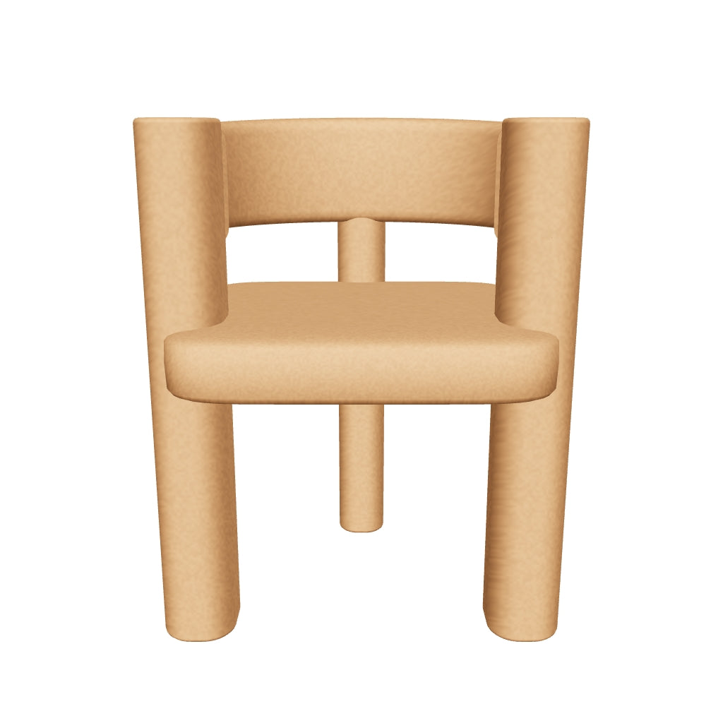 Palo Alto 3D | sku=YC-C-CY-12-DCH-TAN | asset=yc-c-cy-12-dch-tan-3f961a68 | variant=49265056514299 | Inès Open-Back Fabric Dining Armchair, Tan