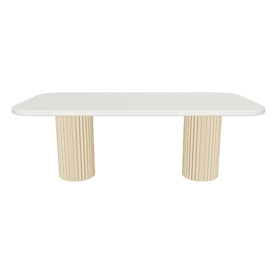 Palo Alto 3D | sku=YC-C-CZ-02-DTB-PALESTONE | asset=yc-c-cz-02-dtb-palestone-0dd9714b | variant=49265055695099 | Mulholland Rectangular Dining Table, Pale Stone