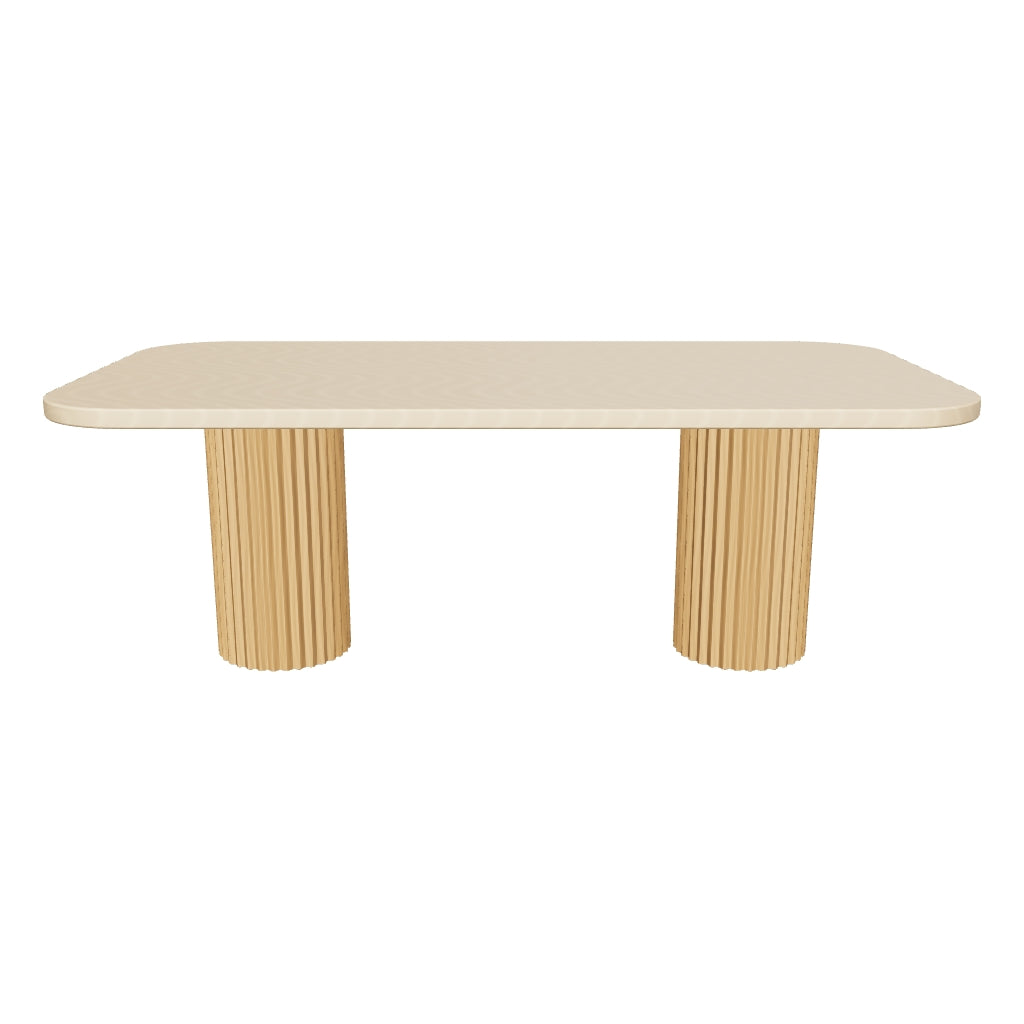 Palo Alto 3D | sku=YC-C-CZ-02-DTB-TRAVERTINE | asset=yc-c-cz-02-dtb-travertine-5732b856 | variant=49265055662331 | Mulholland Rectangular Dining Table, Travertine