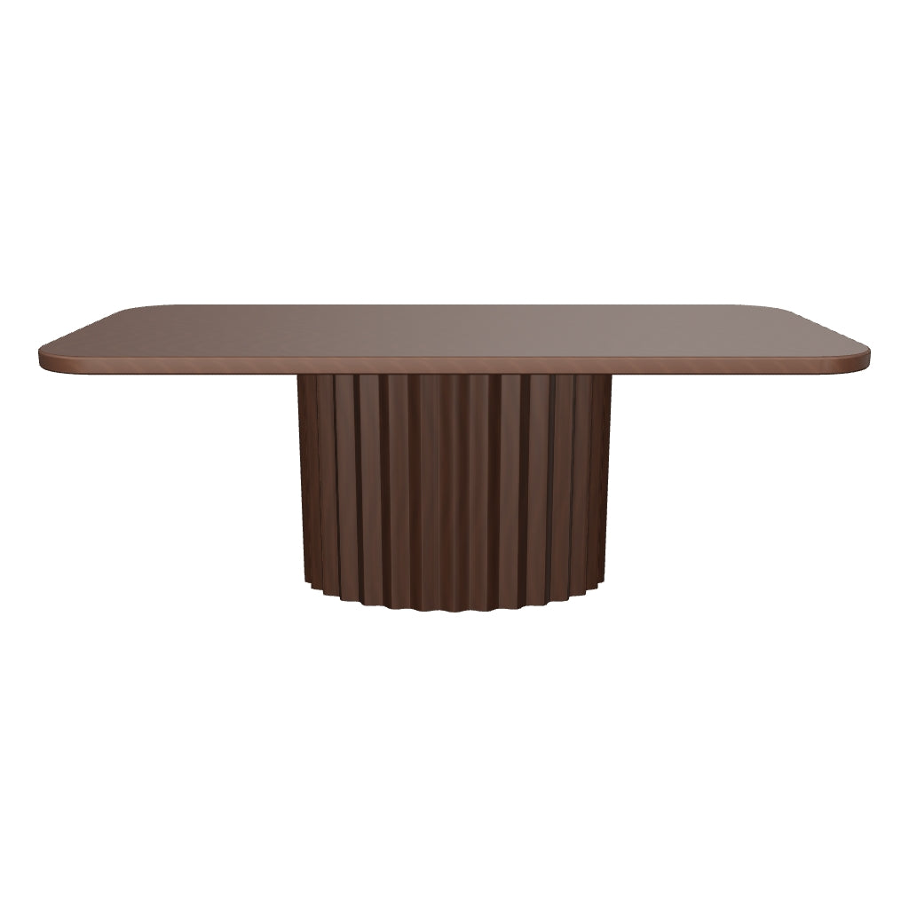 Palo Alto 3D | sku=YC-C-CZ-04-DTB-EMPERADOR | asset=yc-c-cz-04-dtb-emperador-e14161dd | variant=49265055924475 | Mulholland Pedestal Rectangular Dining Table, Emperador