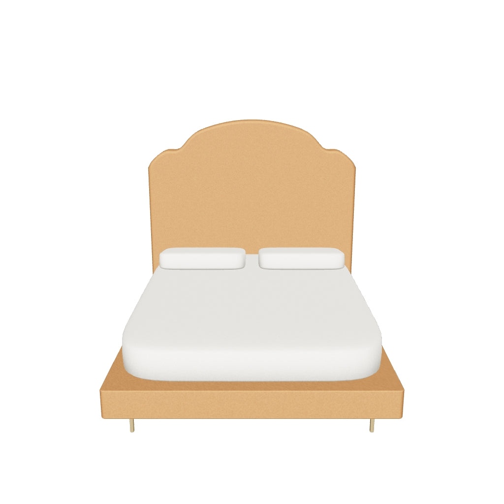 Palo Alto 3D | sku=YC-W-C-04-BED | asset=yc-w-c-04-bed-8342d908 | variant=49261301006587 | Camilla Upholstered Bed — Aged Brass