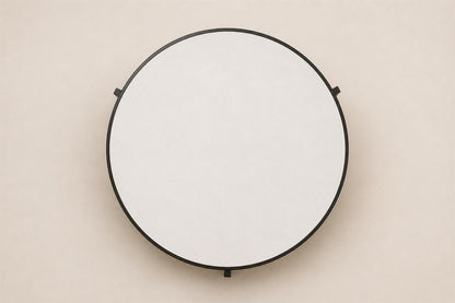 Amalfi Coffee Table, 80 cm, overhead top view