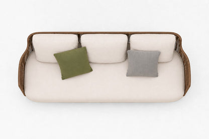 Amalfi Sofa, overhead top view