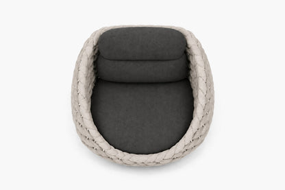 Cala Lounge Chair, overhead top view