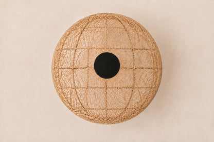 Cannella Pendant, Globe, overhead top view