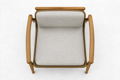 Estoril Dining Chair, overhead top view