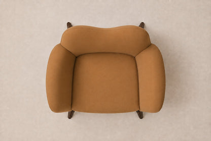 Florent Chair, overhead top view