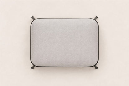 Ischia Ottoman, overhead top view