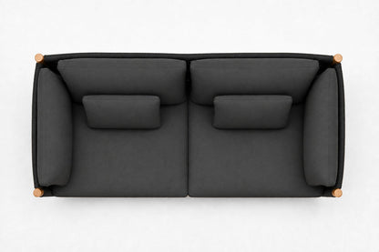 Ithaca Sofa, 185 cm, overhead top view