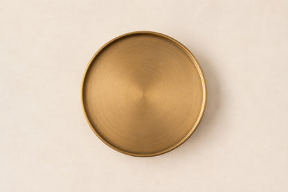 Lambeth Side Table, overhead top view